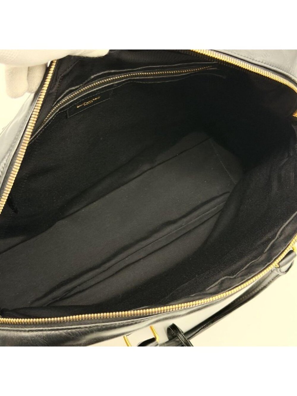 Saint Laurent Museum Briefcase Business 2-Way Leather - Picture 11 of 16